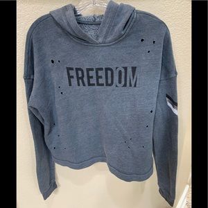 ALO Distressed Hoodie